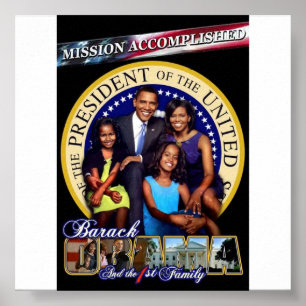 Poster obama-première famille