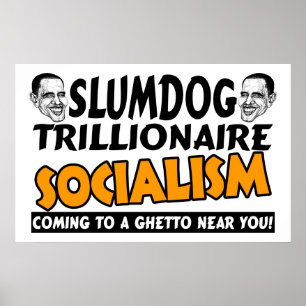 Poster Obama : Slumdog Trillionaire
