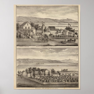 Poster Obermuller, Résidences de Wille