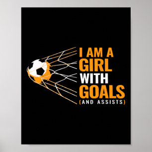 Poster Objectifs de motivation pour femmes Cool Je suis u