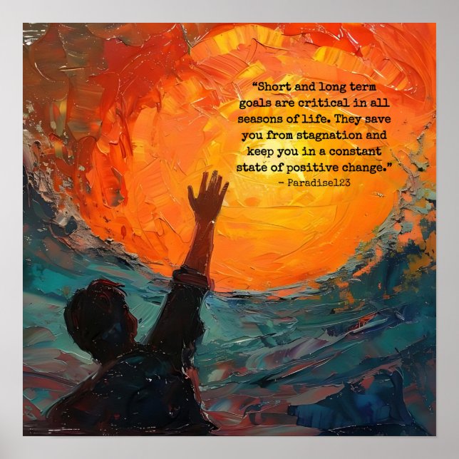 Poster objectifs de vie (porte 1038) (Devant)