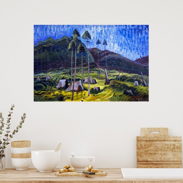 Poster Objets divers | Emily Carr | (Cuisine)