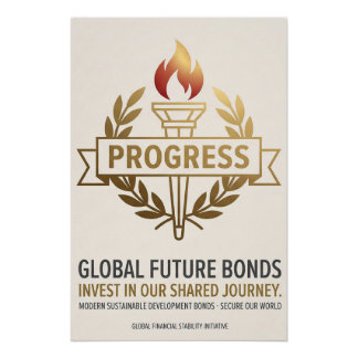 Poster Obligations Futures Mondiales - Propagande de Prog