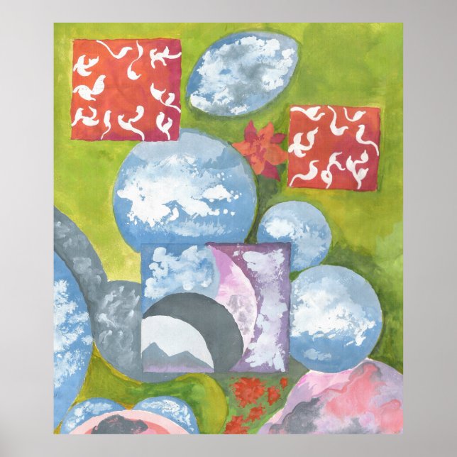 Poster Observance Folk Art par AnyaC (Devant)