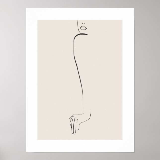 Poster Observation depuis le balcon (Devant)