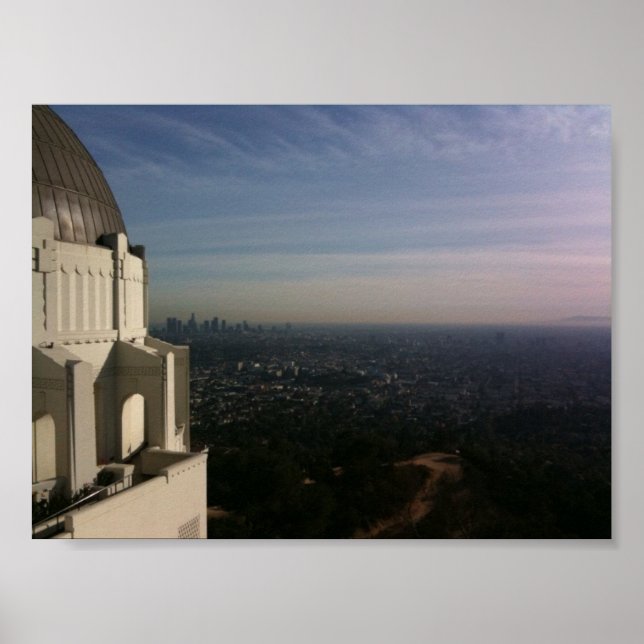 Poster Observatoire du parc Griffith 3 (Devant)
