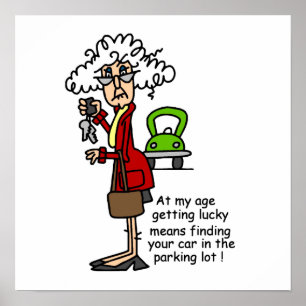 Poster Obtenir un Humour chanceux