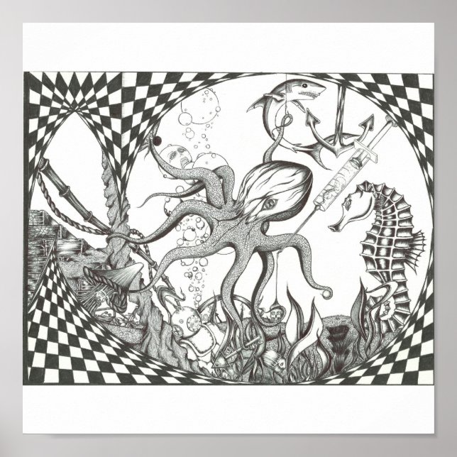 Poster Obtenir une prise (Devant)