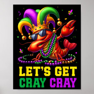 Poster Obtenons Cray Cray Crawfish Costume Garçons Homme 