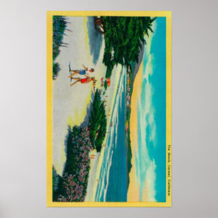 Poster Ocean Beach à Carmel, CACarmel, CA