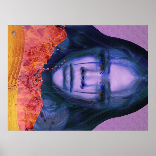 Poster Océan de larmes (Devant)