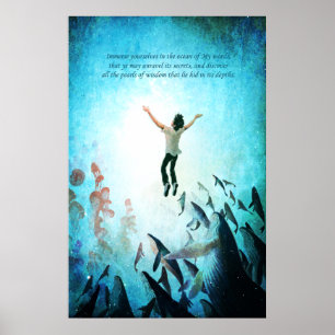 Poster Océan d'immersion