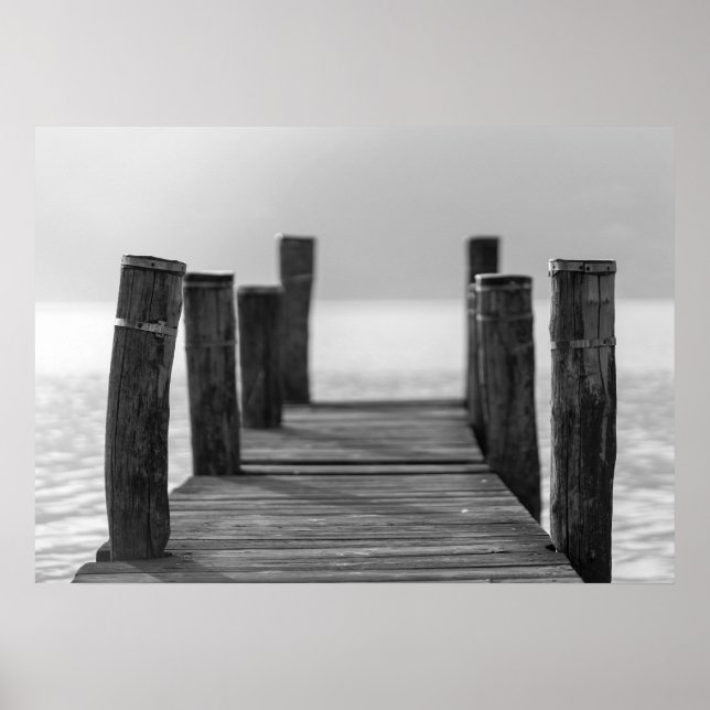 Poster Ocean Dock Scène (Devant)