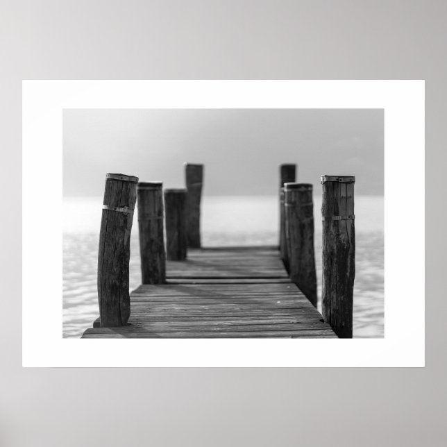 Poster Ocean Dock Scene (Vorne)