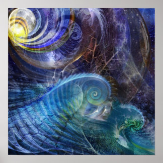 Poster Océan fragile