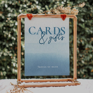 Poster Ocean moderne`Watercolor Baby showers Cartes et Ca