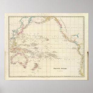 Poster Océan Pacifique 3