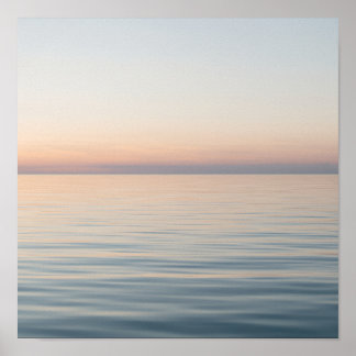Poster Ocean Serenity at Sunset