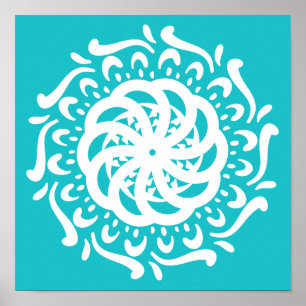 Poster Oceana Mandala