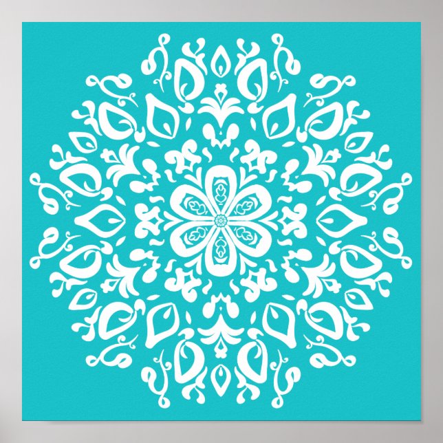 Poster Oceana Mandala (Devant)