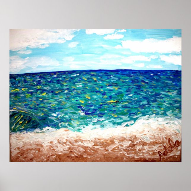 Poster "Oceanbreeze" (Devant)
