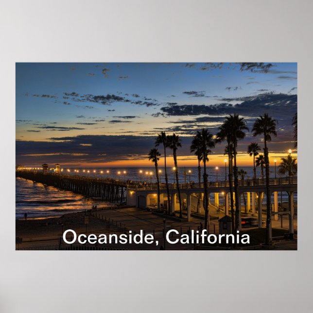 Poster Oceanside, Californie (Devant)