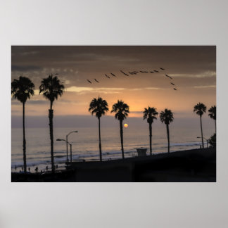 Poster Oceanside, Californie (États-Unis)