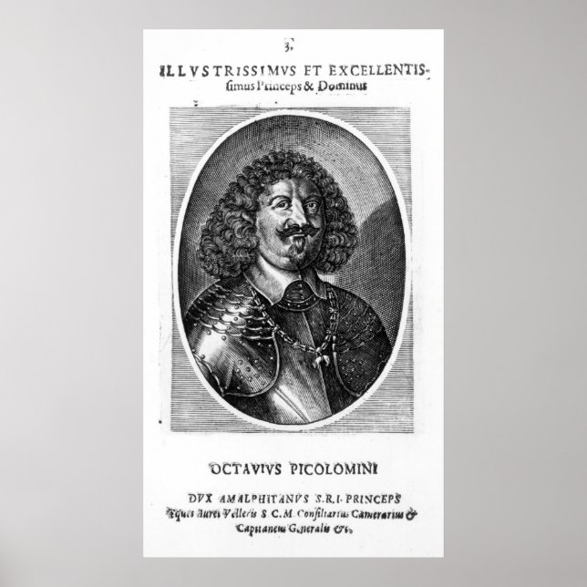 Poster Octavio Piccolomini (Devant)