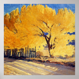 Poster « October Gold » de Maynard Dixon