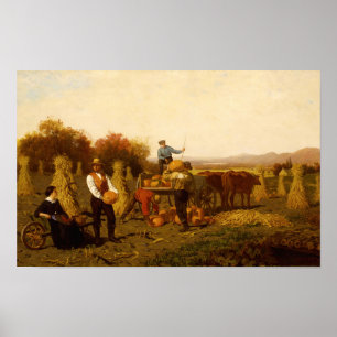 Poster Octobre (1867) John Whetten Ehninger