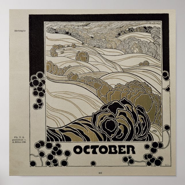 Poster Octobre 1901 (Devant)