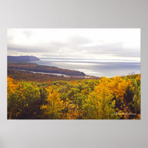 POSTER OCTOBRE AU SOMMEIL PARC NATIONAL DES DUNES D'OURS