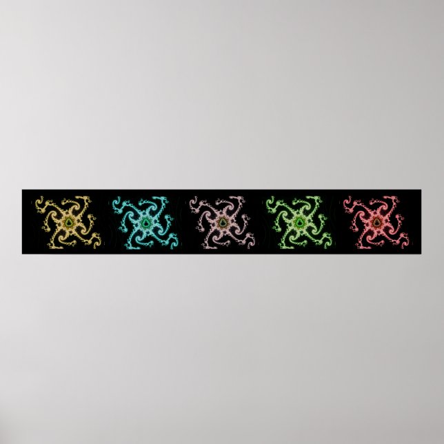 Poster Octopes dansantes (Devant)