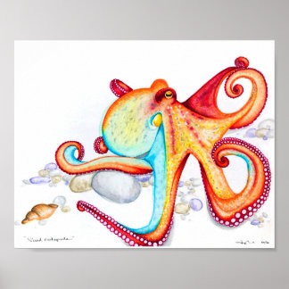 Poster Octopoda vive