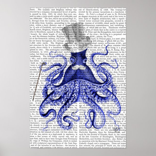 Poster Octopus À propos de la ville (Devant)