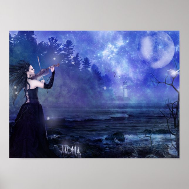 Poster Ode à la Lune (Devant)
