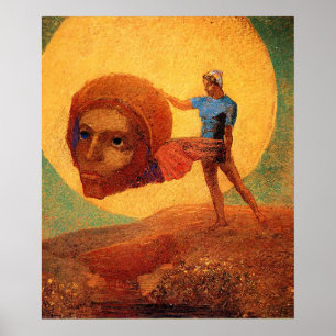 Poster Odilon Redon - Figure, peinture célèbre,