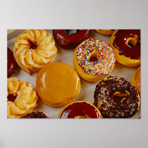 Poster Odonuts assortés