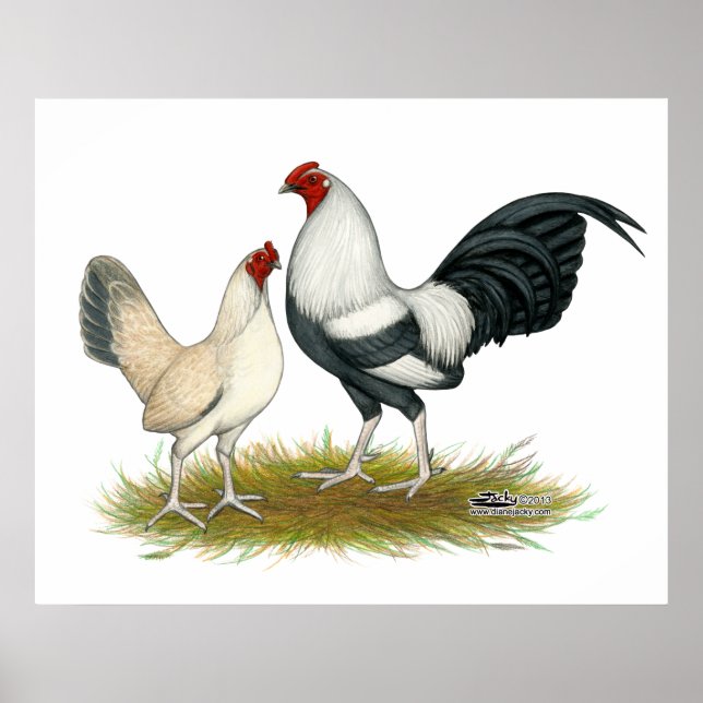 Poster OE Game Blue silver (Devant)