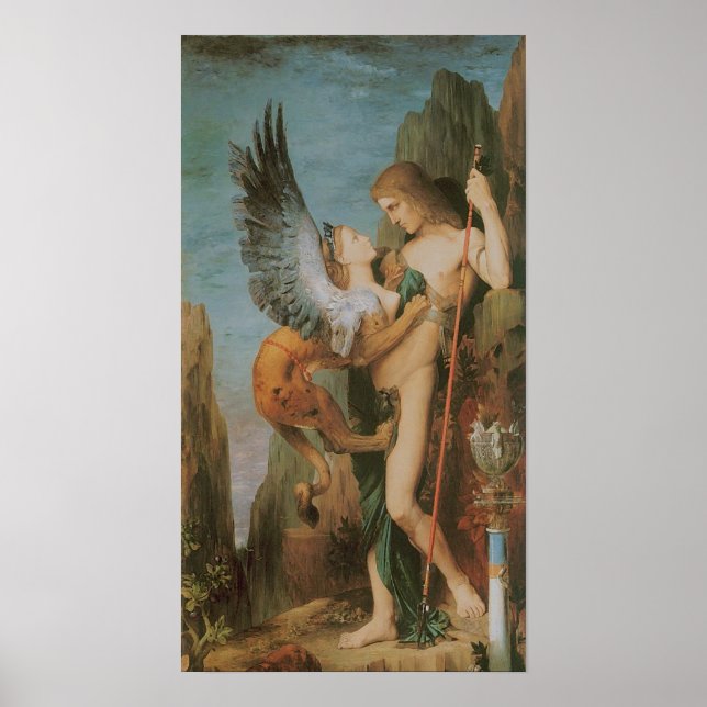 Poster Oedipus et l'affiche Sphinx (Devant)
