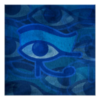 OEil bleu
