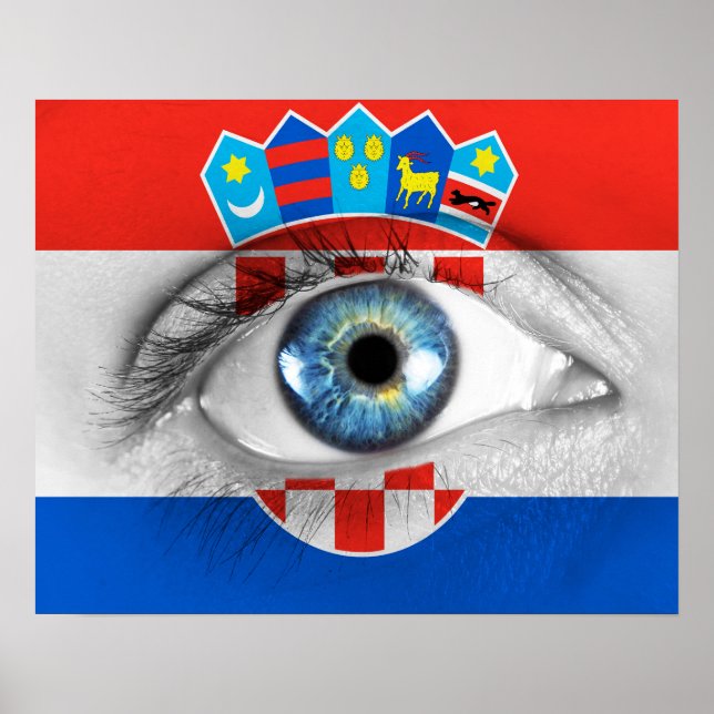 Poster Oeil de Croatie (Devant)