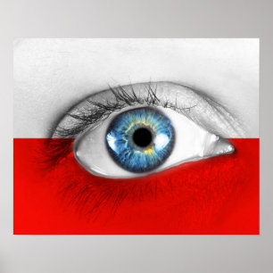 Poster Oeil de Pologne