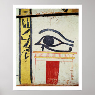 Poster Oeil de Wedjat, détail de la couverture de