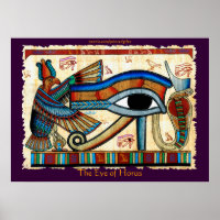 OEIL D'HORUS Art Égyptien