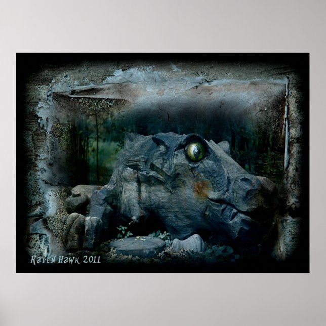 Poster OEil dragon (Devant)