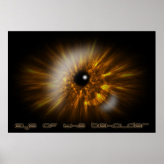 Poster Oeil du spectateur