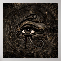 OEil égyptien de Horus - Art numérique Wadjet