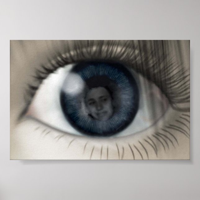 Poster oeil espion (Devant)