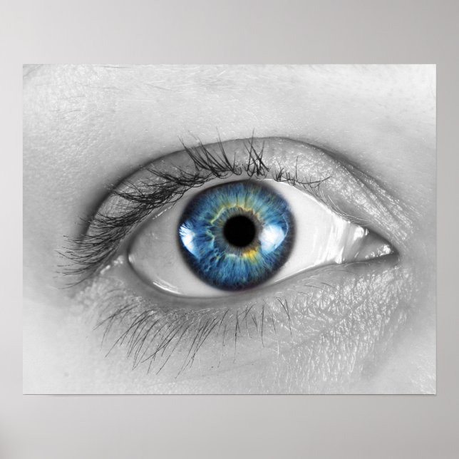 Poster Oeil femme (Devant)